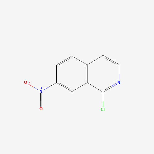 1-chloro-7-nitroisoquinoline (CAS: 244219-94-1) - Chemical Structure and Molecular Formula 