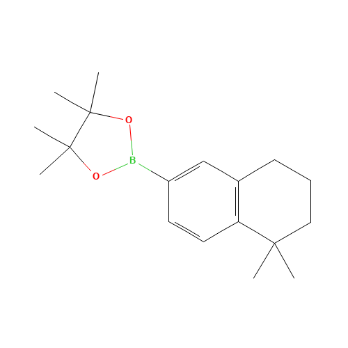 2-(5,5-dimethyl-7,8-dihydro-6H-naphthalen-2-yl)-4,4,5,5-tetramethyl-1,3,2-dioxaborolane (CAS: 1312464-71-3) - Related Chemical Product