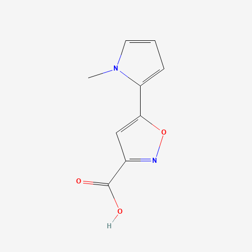 5-(1-methylpyrrol-2-yl)-1,2-oxazole-3-carboxylic acid (CAS: 1326814-81-6) - Related Chemical Product