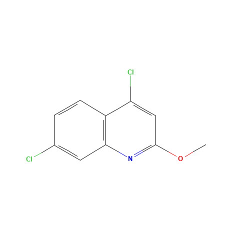 4,7-dichloro-2-methoxyquinoline (CAS: 643042-65-3) - Chemical Structure and Molecular Formula 