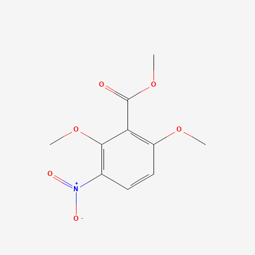 methyl 2,6-dimethoxy-3-nitrobenzoate (CAS: 55776-20-0) - Chemical Structure and Molecular Formula 