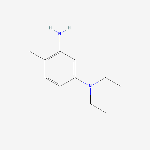 1-N,1-N-diethyl-4-methylbenzene-1,3-diamine (CAS: 172141-09-2) - Chemical Structure and Molecular Formula 