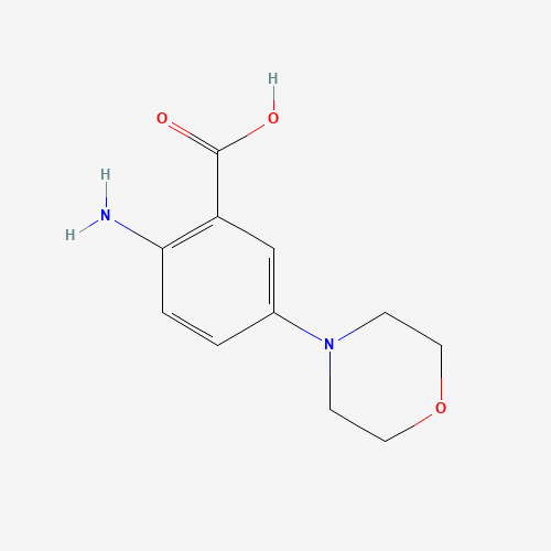 2-amino-5-morpholin-4-ylbenzoic acid (CAS: 153437-52-6) - Related Chemical Product