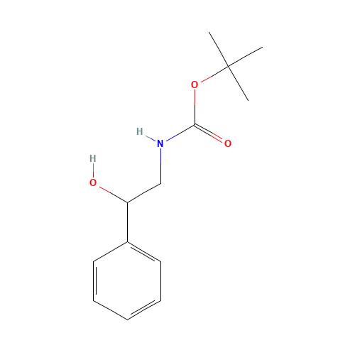 tert-butyl N-(2-hydroxy-2-phenylethyl)carbamate (CAS: 67341-07-5) - Related Chemical Product