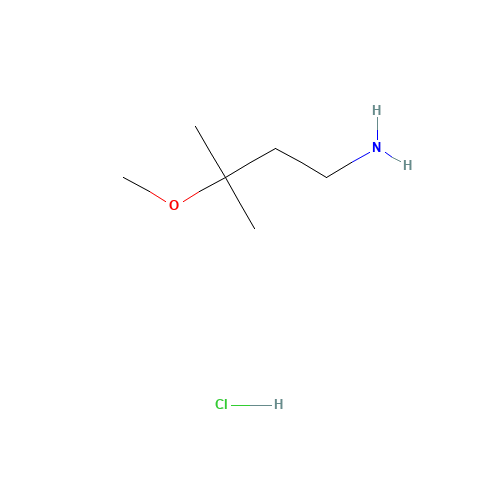 3-methoxy-3-methylbutan-1-amine;hydrochloride (CAS: 1454690-49-3) - Related Chemical Product