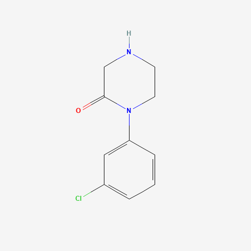 1-(3-chlorophenyl)piperazin-2-one (CAS: 183500-70-1) - Related Chemical Product