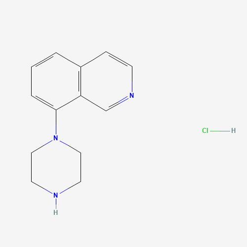 8-piperazin-1-ylisoquinoline;hydrochloride (CAS: 936643-79-7) - Chemical Structure and Molecular Formula 
