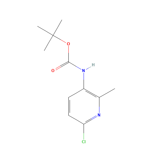 tert-butyl N-(6-chloro-2-methylpyridin-3-yl)carbamate (CAS: 1238324-80-5) - Related Chemical Product