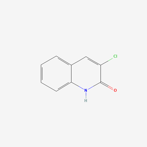 3-chloro-1H-quinolin-2-one (CAS: 939-17-3) - Chemical Structure and Molecular Formula 