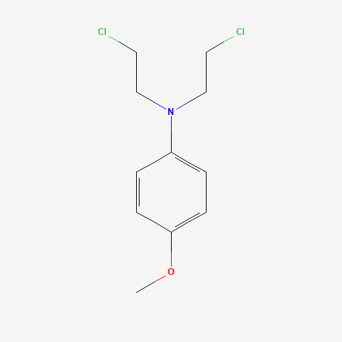 N,N-bis(2-chloroethyl)-4-methoxyaniline (CAS: 1448-52-8) - Related Chemical Product