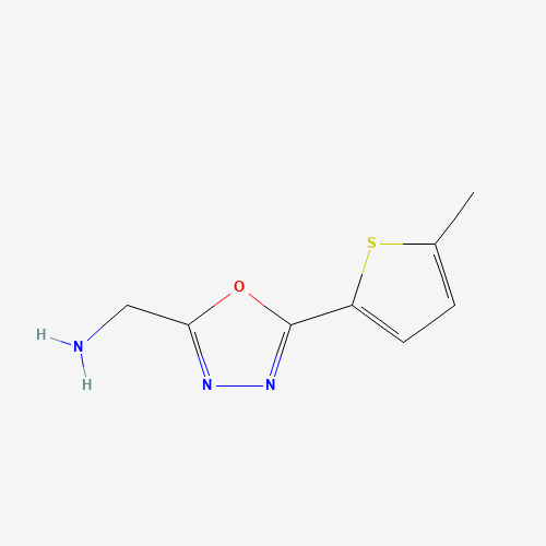 [5-(5-methylthiophen-2-yl)-1,3,4-oxadiazol-2-yl]methanamine (CAS: 1223748-45-5) - Related Chemical Product