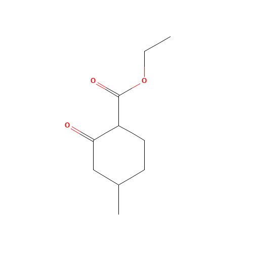 ethyl 4-methyl-2-oxocyclohexane-1-carboxylate (CAS: 13537-82-1) - Chemical Structure and Molecular Formula 