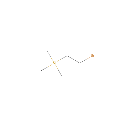 2-bromoethyl(trimethyl)silane (CAS: 18156-67-7) - Chemical Structure and Molecular Formula 