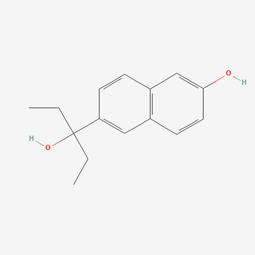 6-(3-hydroxypentan-3-yl)naphthalen-2-ol (CAS: 895520-80-6) - Related Chemical Product