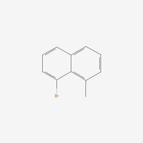 1-bromo-8-methylnaphthalene (CAS: 33295-37-3) - Chemical Structure and Molecular Formula 