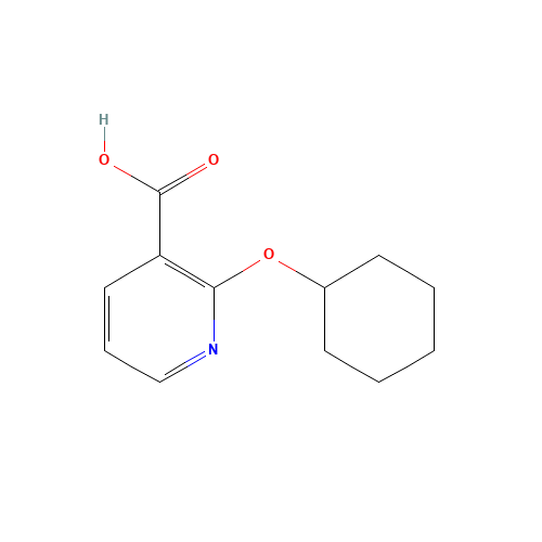 2-cyclohexyloxypyridine-3-carboxylic acid (CAS: 68359-02-4) - Related Chemical Product