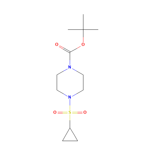 tert-butyl 4-cyclopropylsulfonylpiperazine-1-carboxylate (CAS: 1263141-87-2) - Related Chemical Product