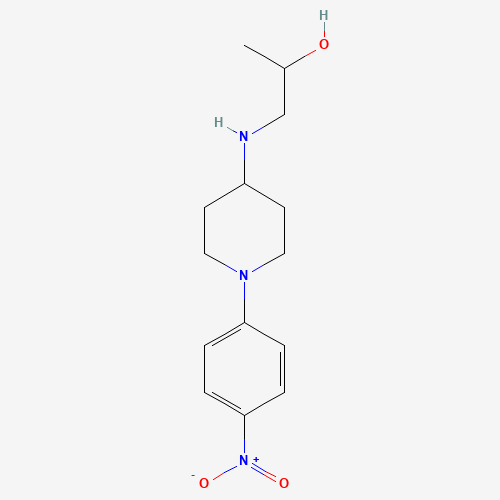 1-[[1-(4-nitrophenyl)piperidin-4-yl]amino]propan-2-ol (CAS: 1453214-03-3) - Related Chemical Product