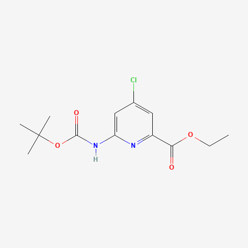 ethyl 4-chloro-6-[(2-methylpropan-2-yl)oxycarbonylamino]pyridine-2-carboxylate (CAS: 1114966-47-0) - Related Chemical Product