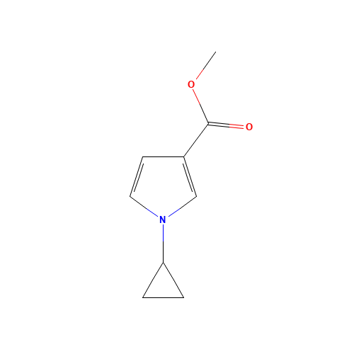 methyl 1-cyclopropylpyrrole-3-carboxylate (CAS: 1496548-31-2) - Related Chemical Product