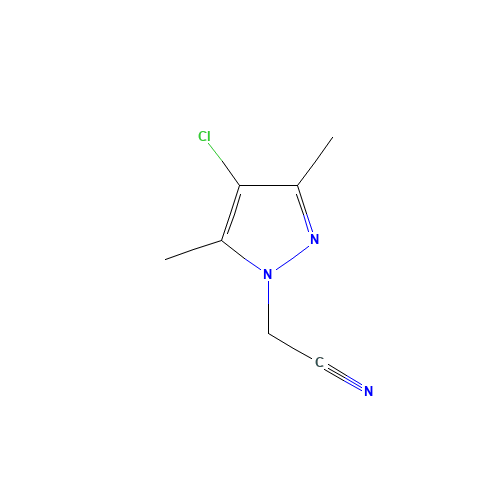 2-(4-chloro-3,5-dimethylpyrazol-1-yl)acetonitrile (CAS: 1004643-52-0) - Related Chemical Product