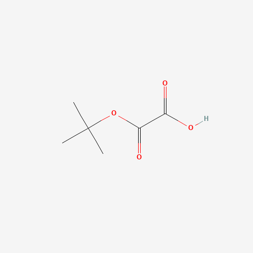 2-[(2-methylpropan-2-yl)oxy]-2-oxoacetic acid (CAS: 35448-10-3) - Chemical Structure and Molecular Formula 