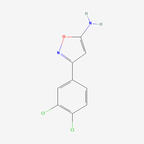 3-(3,4-dichlorophenyl)-1,2-oxazol-5-amine (CAS: 501902-20-1) - Related Chemical Product