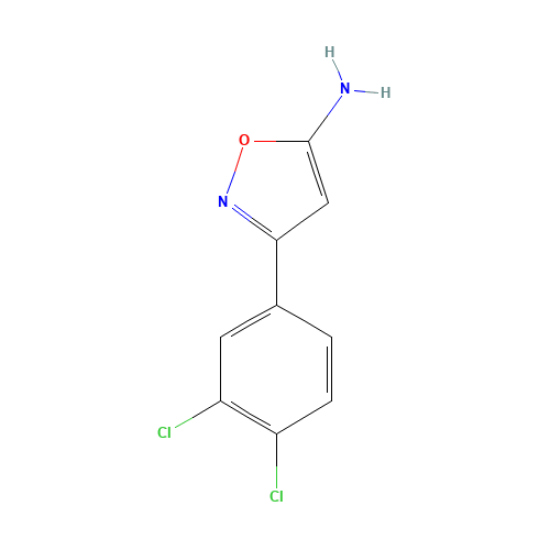 3-(3,4-dichlorophenyl)-1,2-oxazol-5-amine (CAS: 501902-20-1) - Related Chemical Product