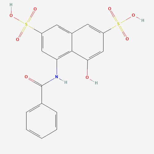 4-benzamido-5-hydroxynaphthalene-2,7-disulfonic acid (CAS: 117-46-4) - Related Chemical Product