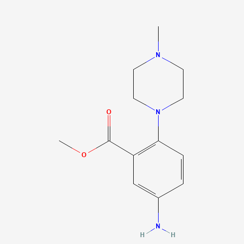 methyl 5-amino-2-(4-methylpiperazin-1-yl)benzoate (CAS: 774126-94-2) - Related Chemical Product