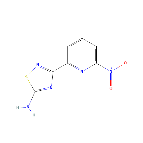 3-(6-nitropyridin-2-yl)-1,2,4-thiadiazol-5-amine (CAS: 1179359-57-9) - Related Chemical Product