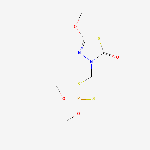 3-(diethoxyphosphinothioylsulfanylmethyl)-5-methoxy-1,3,4-thiadiazol-2-one (CAS: 19691-80-6) - Related Chemical Product