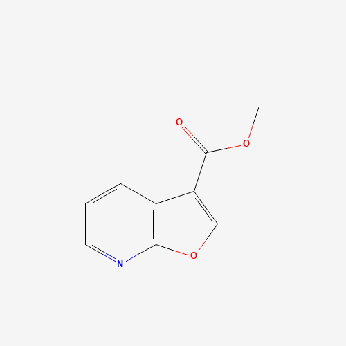 methyl furo[2,3-b]pyridine-3-carboxylate (CAS: 193284-85-4) - Chemical Structure and Molecular Formula 
