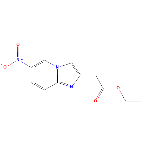 ethyl 2-(6-nitroimidazo[1,2-a]pyridin-2-yl)acetate (CAS: 59128-07-3) - Related Chemical Product