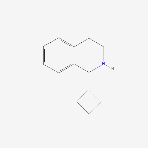 1-cyclobutyl-1,2,3,4-tetrahydroisoquinoline (CAS: 886759-47-3) - Chemical Structure and Molecular Formula 