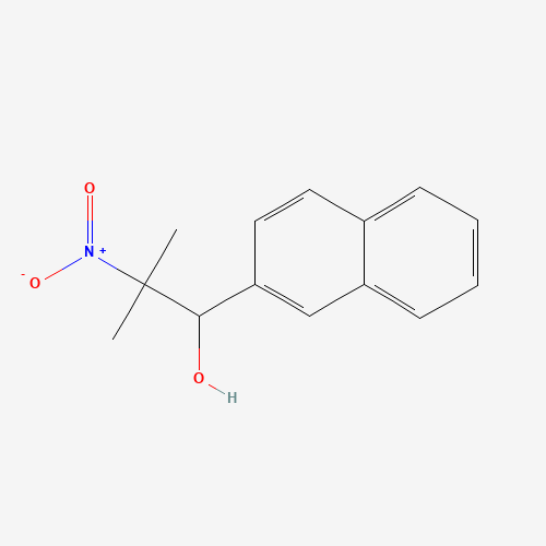 2-methyl-1-naphthalen-2-yl-2-nitropropan-1-ol (CAS: 77740-81-9) - Related Chemical Product