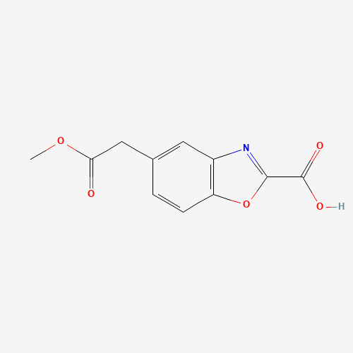 5-(2-methoxy-2-oxoethyl)-1,3-benzoxazole-2-carboxylic acid (CAS: 1227406-88-3) - Related Chemical Product