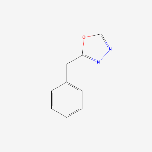 2-benzyl-1,3,4-oxadiazole (CAS: 13148-63-5) - Chemical Structure and Molecular Formula 