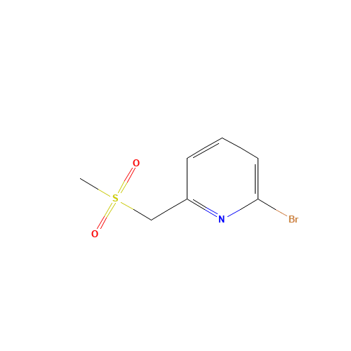 2-bromo-6-(methylsulfonylmethyl)pyridine (CAS: 588689-47-8) - Related Chemical Product