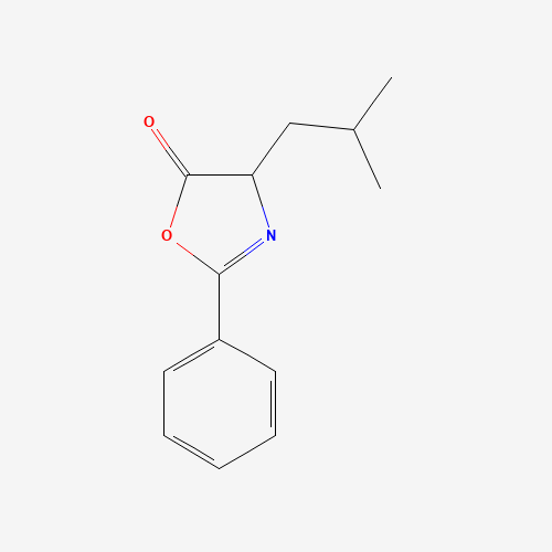 4-(2-methylpropyl)-2-phenyl-4H-1,3-oxazol-5-one (CAS: 25163-98-8) - Related Chemical Product