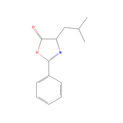 4-(2-methylpropyl)-2-phenyl-4H-1,3-oxazol-5-one (CAS: 25163-98-8) - Related Chemical Product