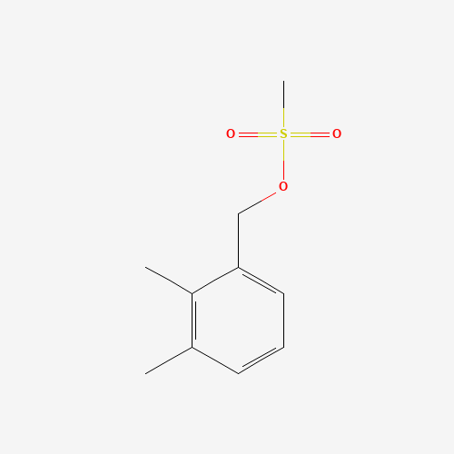(2,3-dimethylphenyl)methyl methanesulfonate (CAS: 1266728-07-7) - Chemical Structure and Molecular Formula 