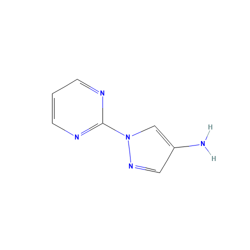 1-pyrimidin-2-ylpyrazol-4-amine (CAS: 1156601-73-8) - Related Chemical Product
