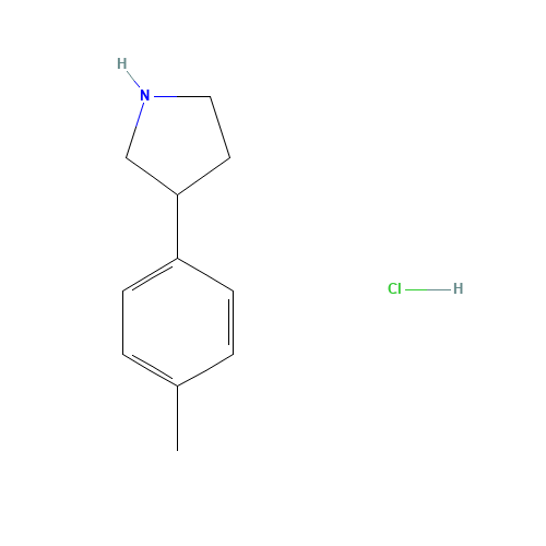 3-(4-methylphenyl)pyrrolidine;hydrochloride (CAS: 1187172-68-4) - Related Chemical Product