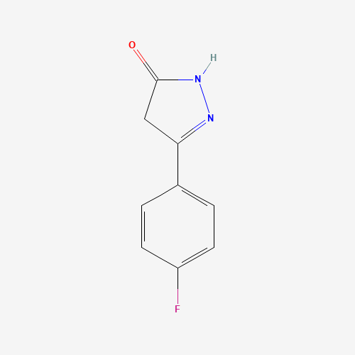 3-(4-fluorophenyl)-1,4-dihydropyrazol-5-one (CAS: 264208-45-9) - Related Chemical Product