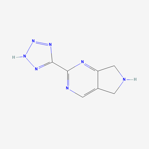 2-(2H-tetrazol-5-yl)-6,7-dihydro-5H-pyrrolo[3,4-d]pyrimidine (CAS: 947305-17-1) - Related Chemical Product