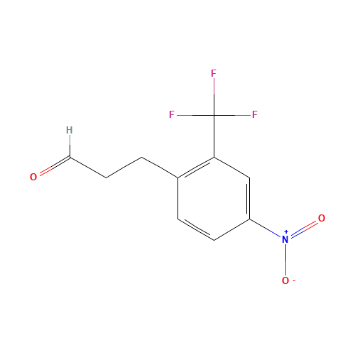 3-[4-nitro-2-(trifluoromethyl)phenyl]propanal (CAS: 924909-34-2) - Related Chemical Product