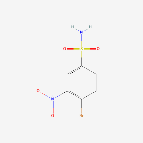 4-bromo-3-nitrobenzenesulfonamide (CAS: 4750-20-3) - Chemical Structure and Molecular Formula 
