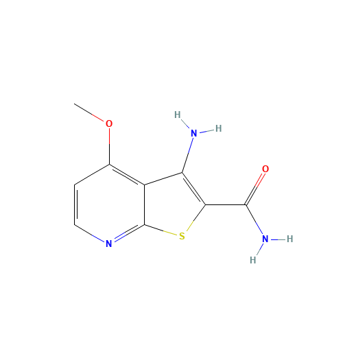 3-amino-4-methoxythieno[2,3-b]pyridine-2-carboxamide (CAS: 868065-49-0) - Related Chemical Product