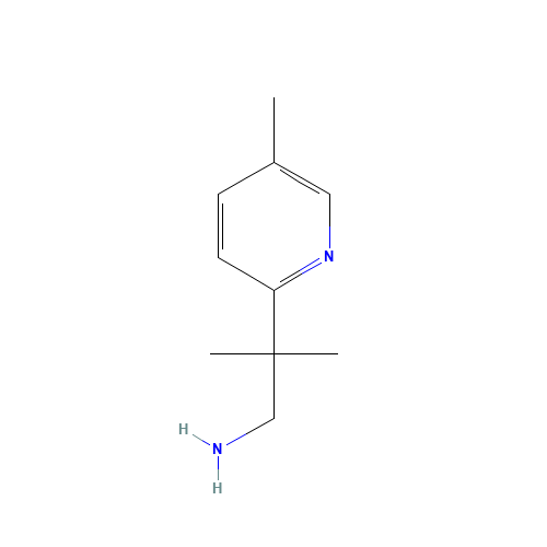 2-methyl-2-(5-methylpyridin-2-yl)propan-1-amine (CAS: 929022-01-5) - Related Chemical Product
